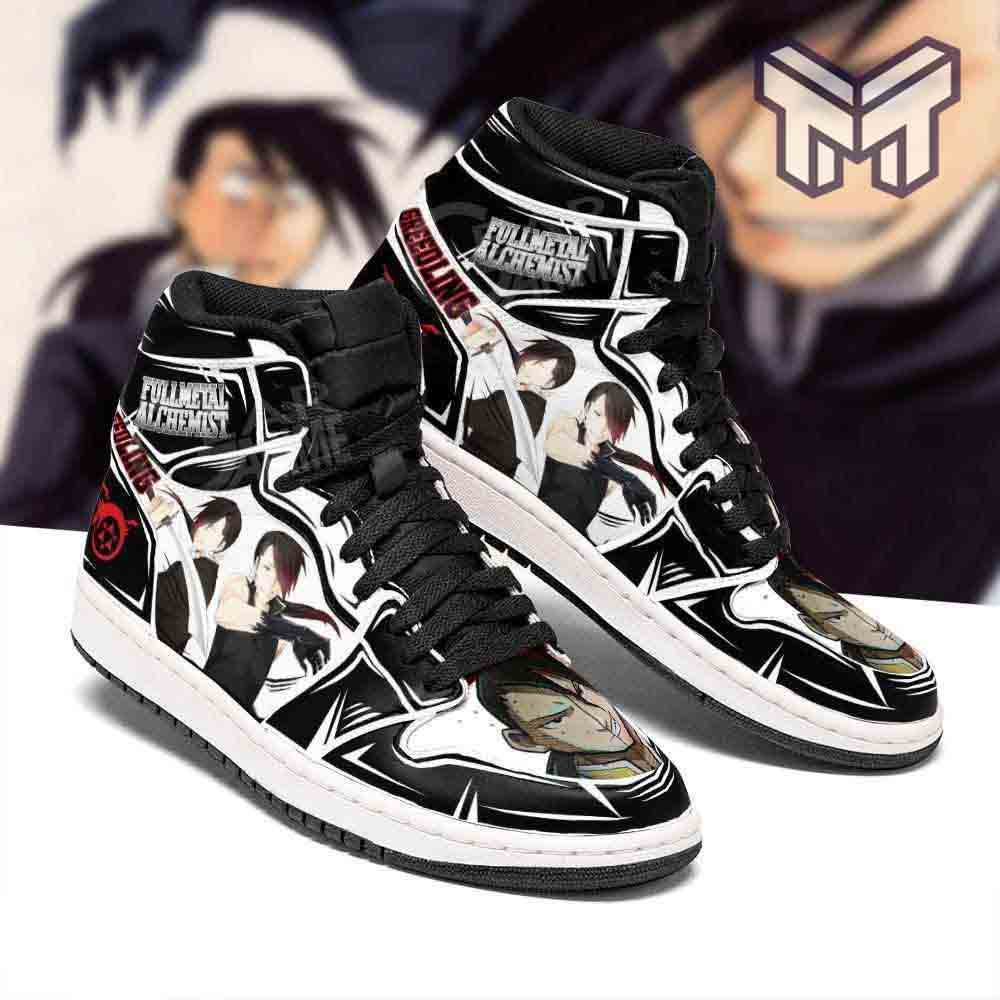 JWFancy Greed Ling Fullmetal Alchemist AJ1 High Sneakers Shoes For Men And Women