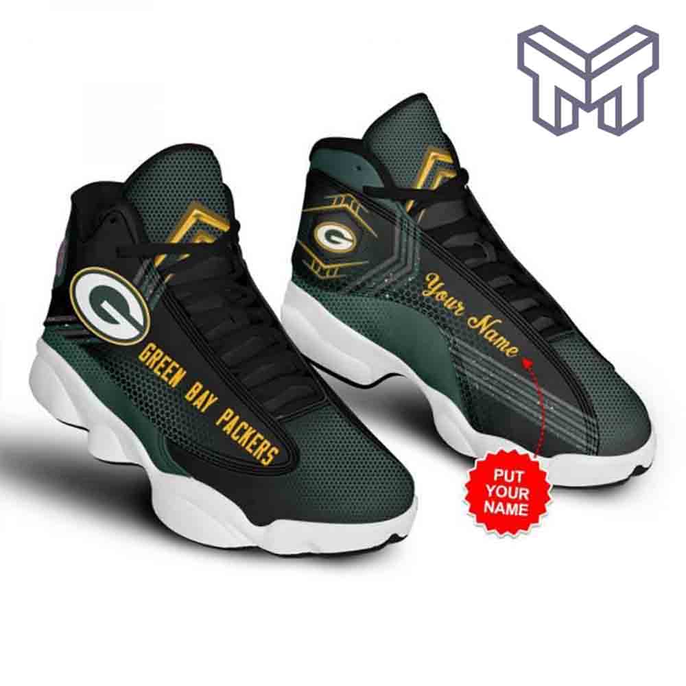 JWFancy Green Bay Packers AJ13 Sneakers Shoes For Men And Women