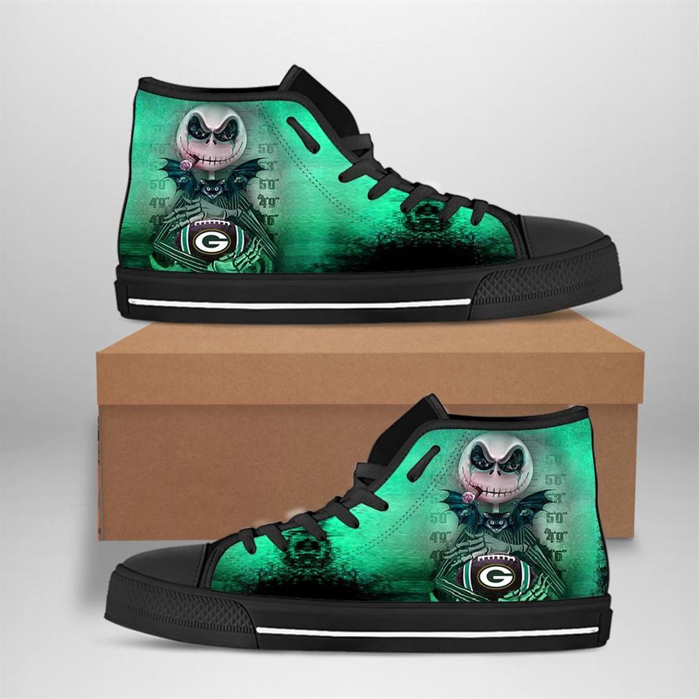 JWFancy Green Bay Packers High Top Canvas Sneakers Shoes For Men And Women
