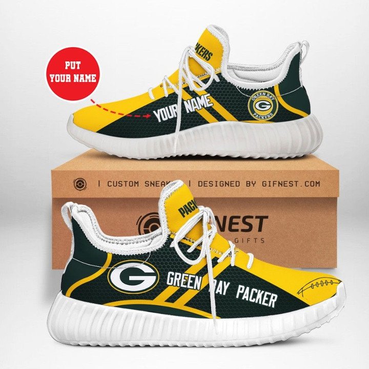 JWFancy Green Bay Packers Reze Sneakers Shoes For Men And Women