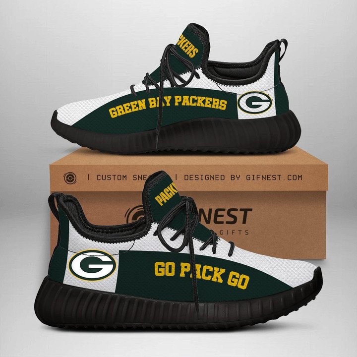 JWFancy Green Bay Packers Reze Sneakers Shoes For Men And Women