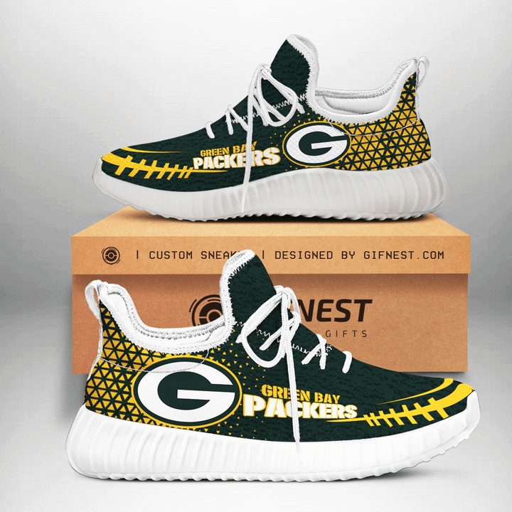 JWFancy Green Bay Packers Reze Sneakers Shoes For Men And Women