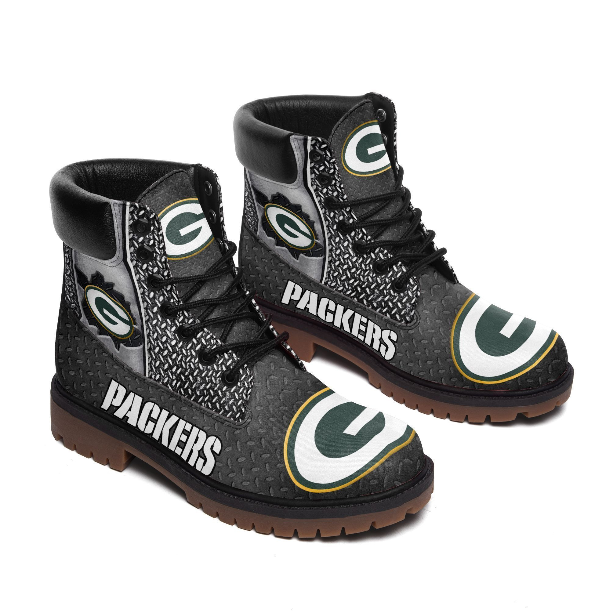 JWFancy Green Bay Packers TBL Boots Shoes For Men And Women