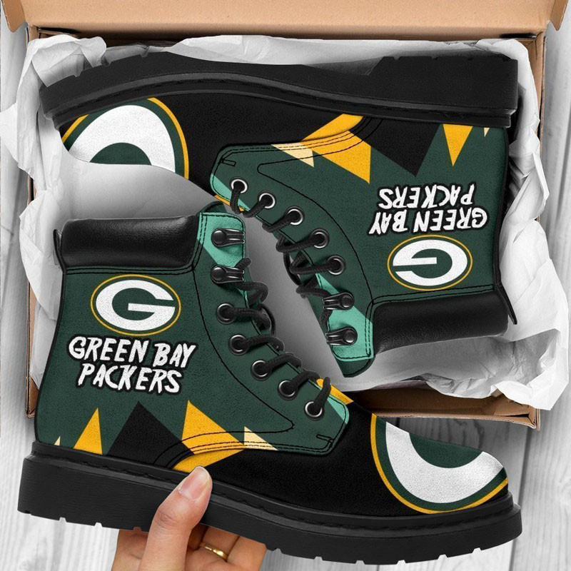JWFancy Green Bay Packers TBL Boots Shoes For Men And Women