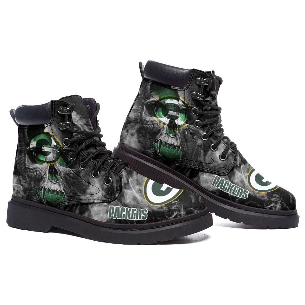 JWFancy Green Bay Packers TBL Boots Shoes For Men And Women