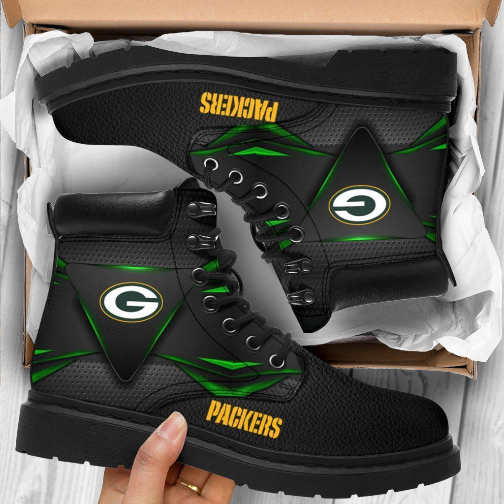 JWFancy Green Bay Packers TBL Boots Shoes For Men And Women
