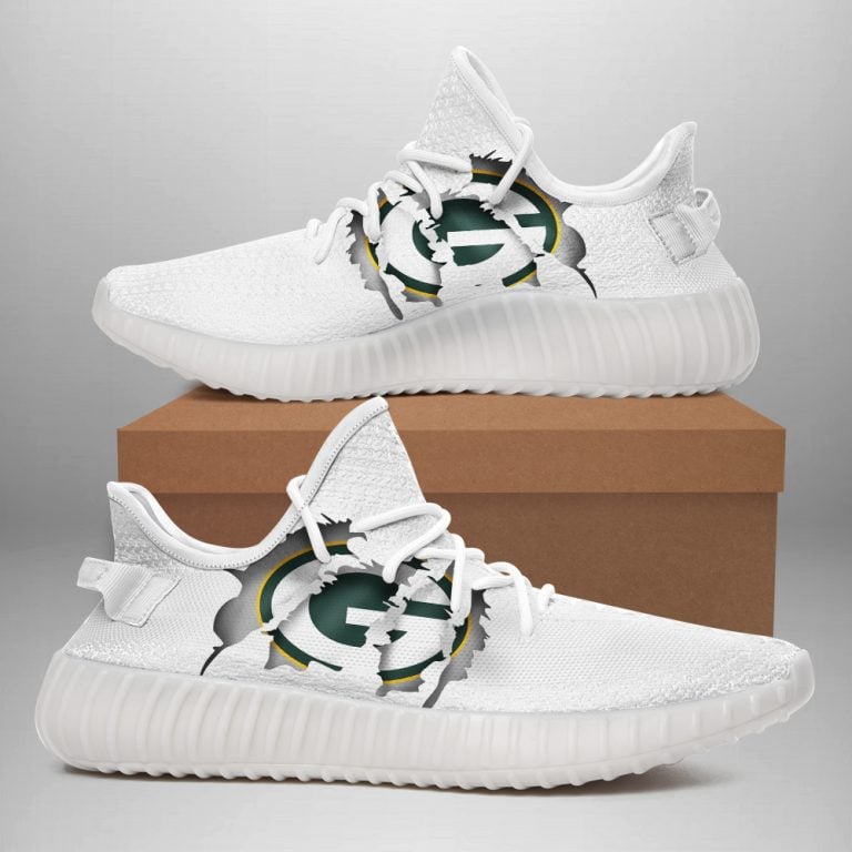 JWFancy Green Bay Packers Yeezy Boost Shoes For Men And Women