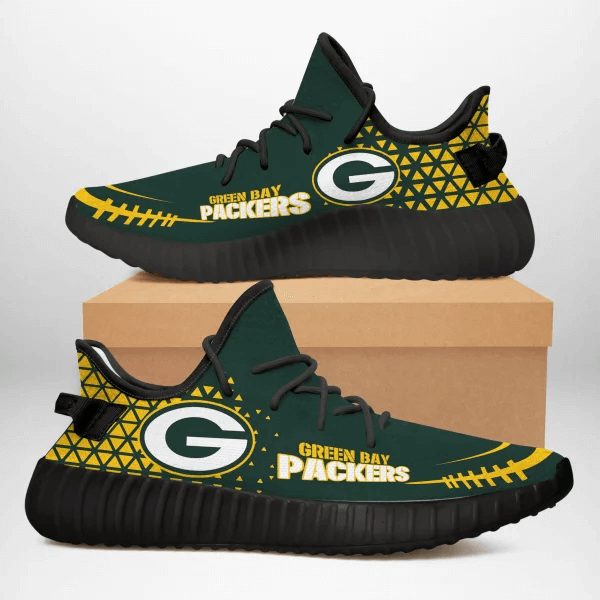 JWFancy Green Bay Packers Yeezy Boost Shoes For Men And Women