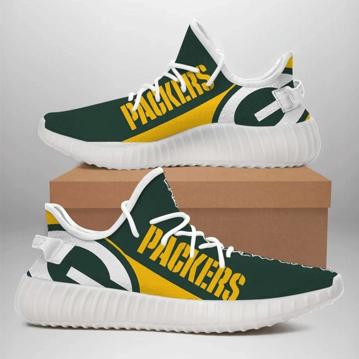 JWFancy Green Bay Packers Yeezy Boost Shoes For Men And Women