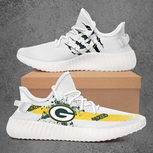 JWFancy Green Bay Packers Yeezy Boost Shoes For Men And Women