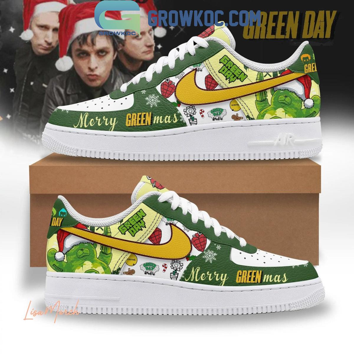 JWFancy Green Day Air Low-Top Sneakers Shoes For Men And Women