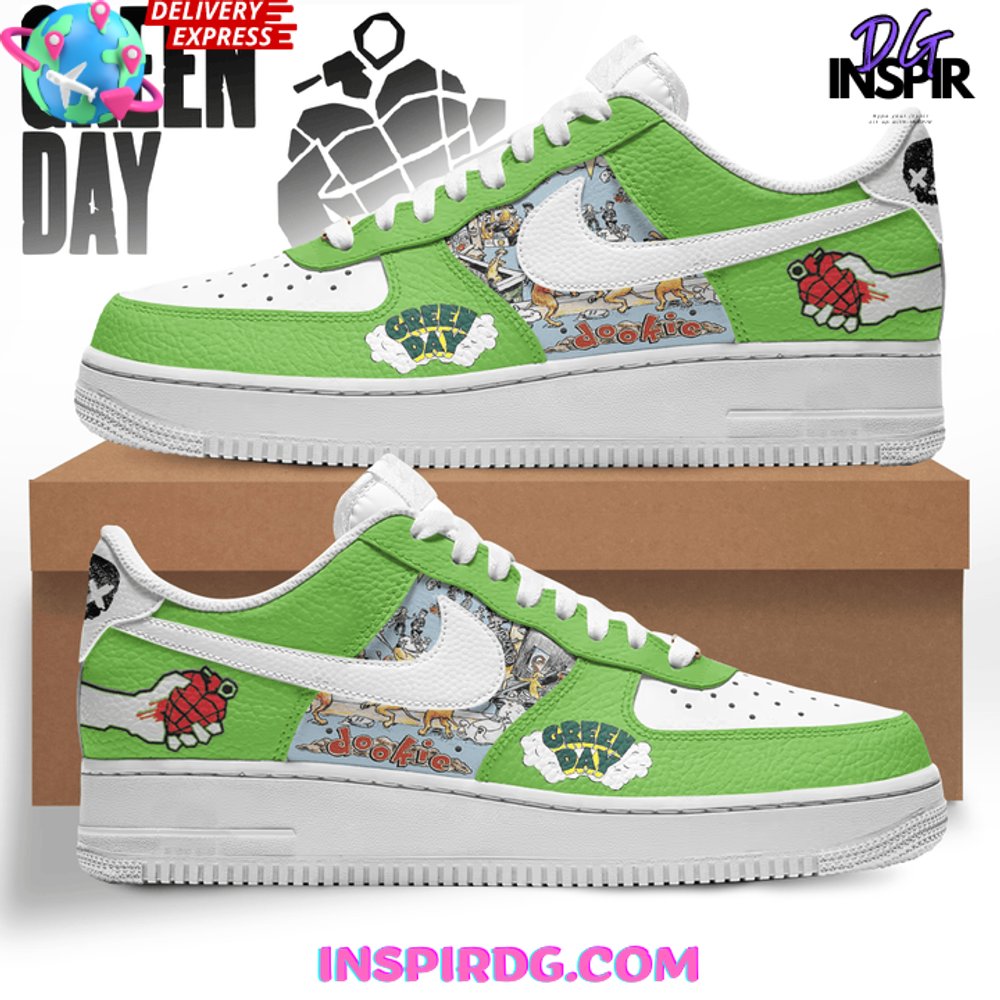 JWFancy Green Day Air Low-Top Sneakers Shoes For Men And Women