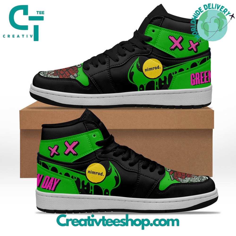 JWFancy Greenday Nimrod AJ1 High Sneakers Shoes For Men And Women