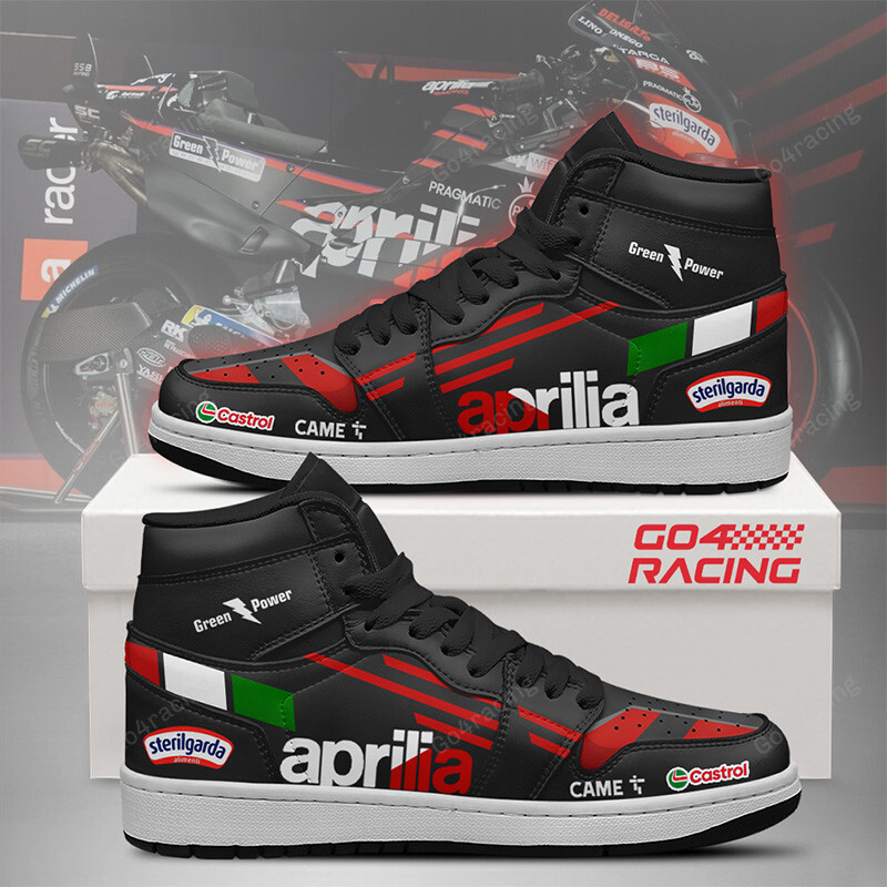 JWFancy Gresini Racing Ducati AJ1 High Sneakers Shoes For Men And Women