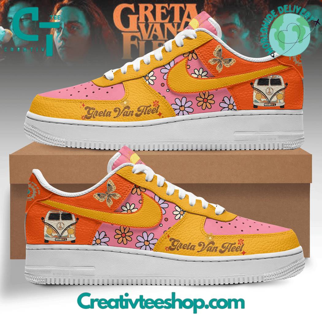 JWFancy Greta Van Fleet Air Low-Top Sneakers Shoes For Men And Women