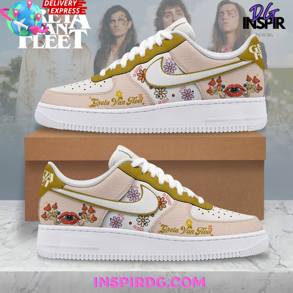JWFancy Greta Van Fleet Air Low-Top Sneakers Shoes For Men And Women