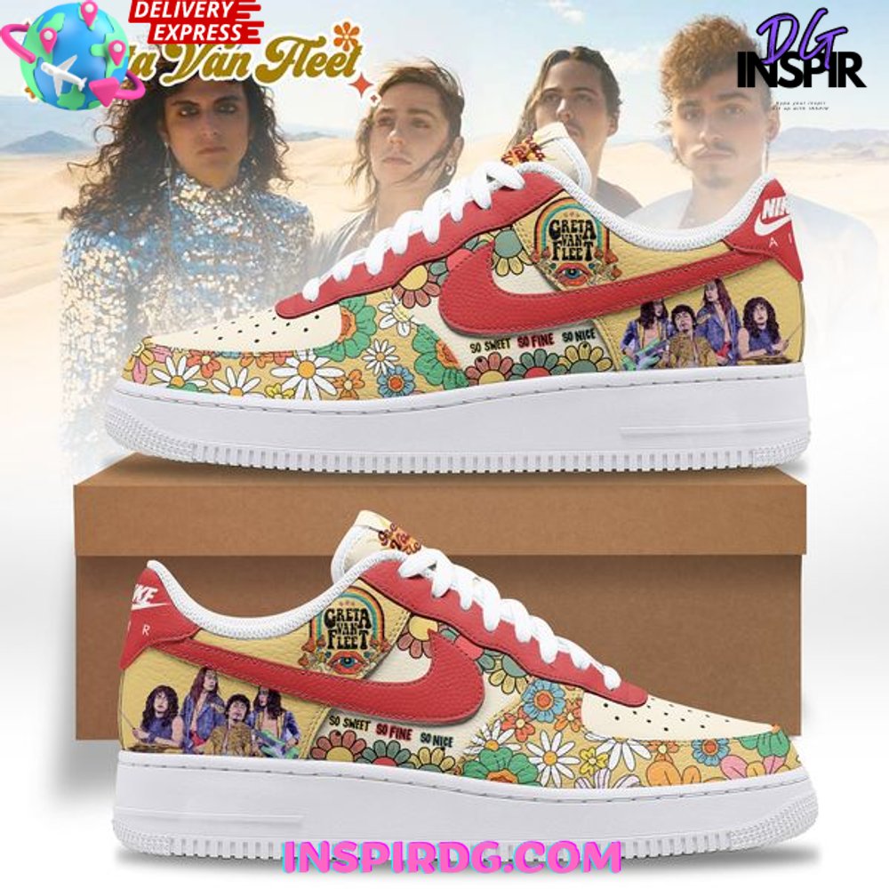 JWFancy Greta Van Fleet Air Low-Top Sneakers Shoes For Men And Women