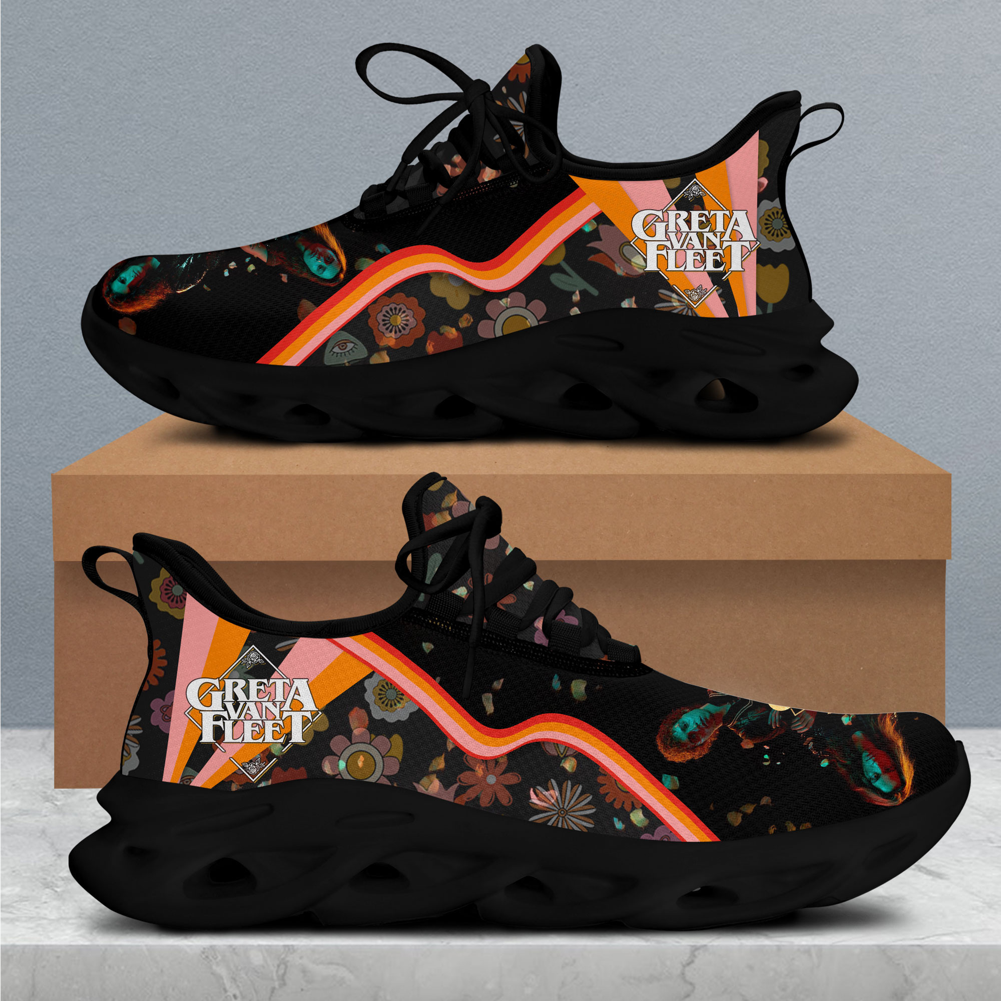 JWFancy Greta Van Fleet Max Soul Shoes Sneakers For Men And Women