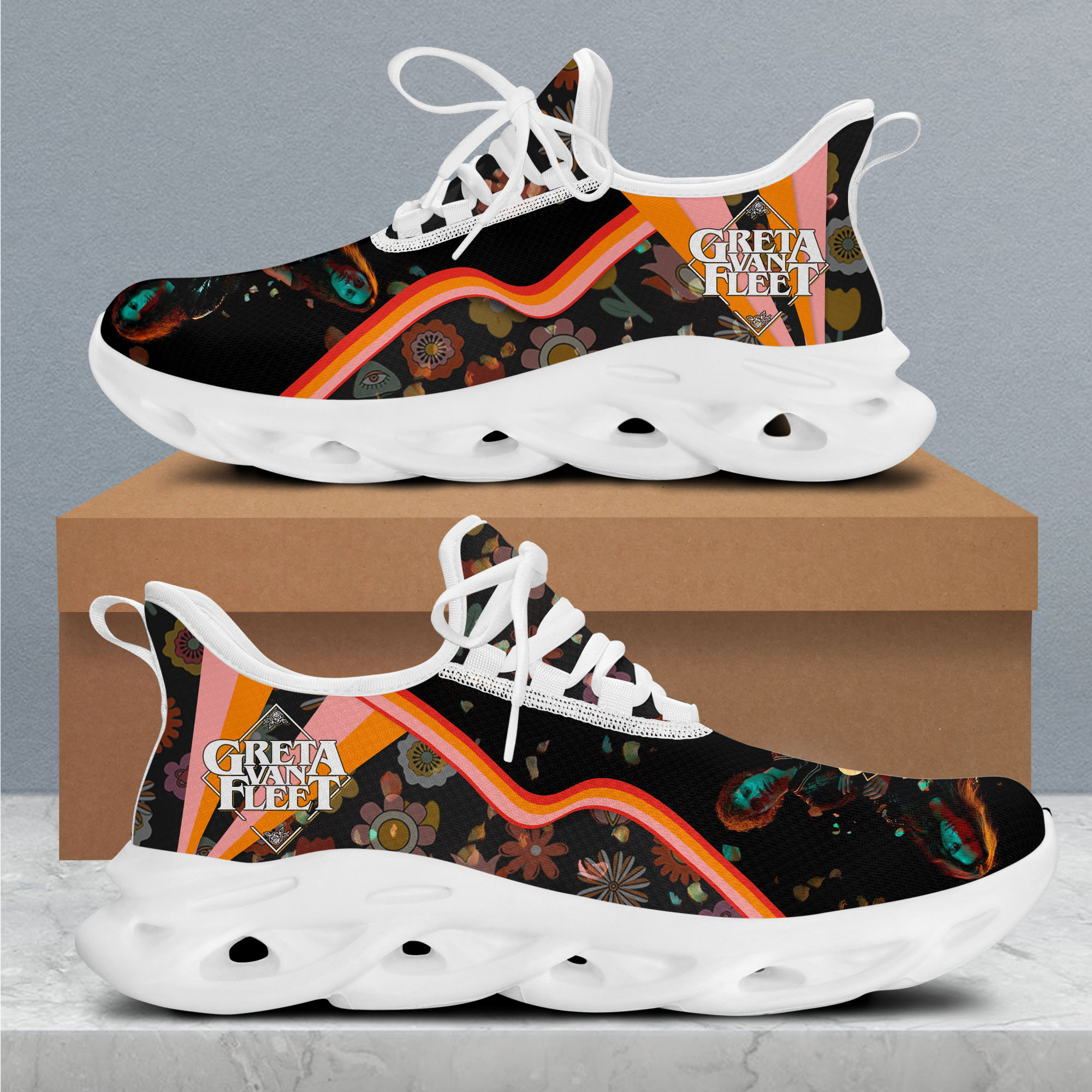 JWFancy Greta Van Fleet Max Soul Shoes Sneakers For Men And Women