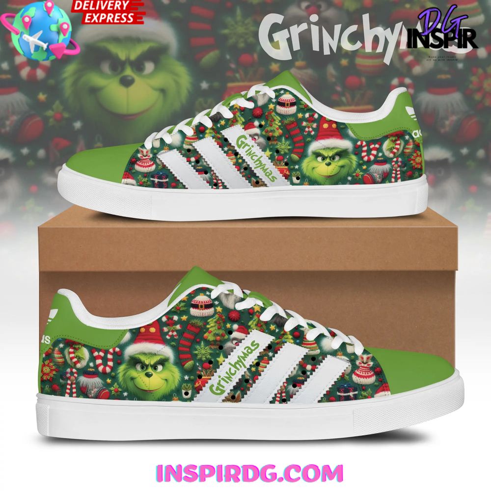 JWFancy Grinch Skate Stan Shoes Sneakes For Men And Women