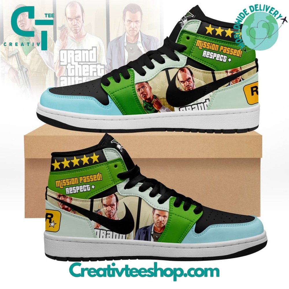JWFancy GTA AJ1 High Sneakers Shoes For Men And Women