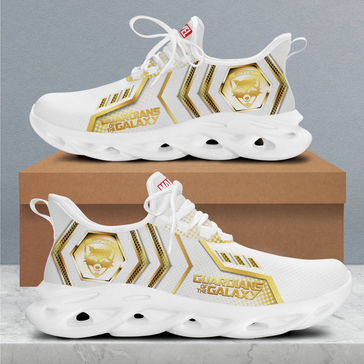 JWFancy Guardians of the Galaxy Rocket Max Soul Shoes Sneakers For Men And Women