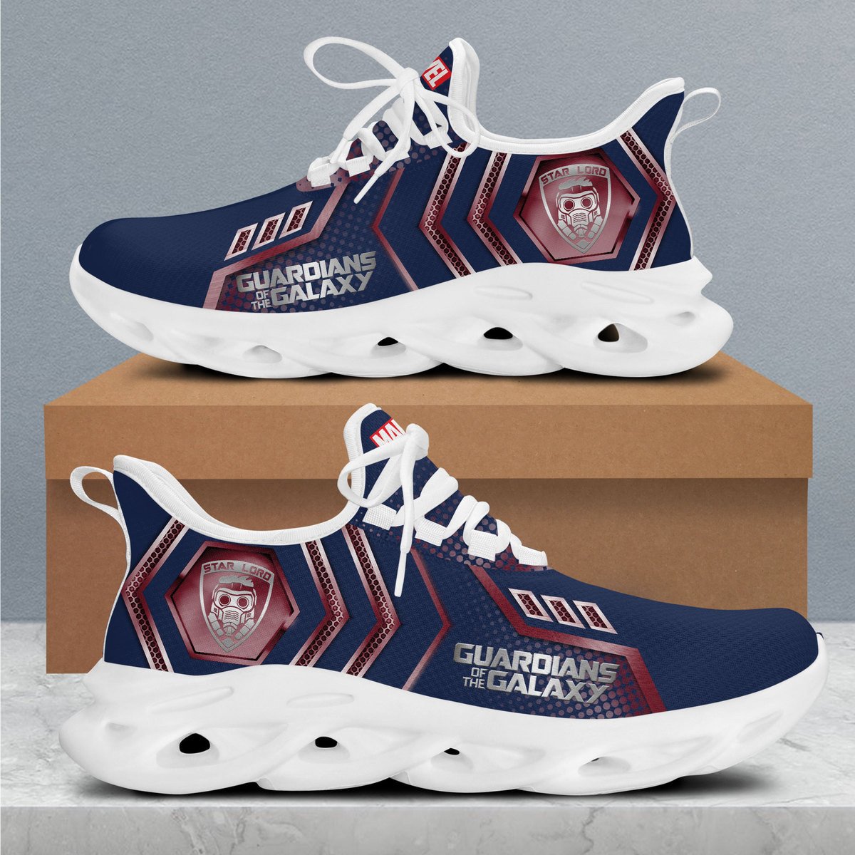 JWFancy Guardians of the Galaxy Star Lord Max Soul Shoes Sneakers For Men And Women