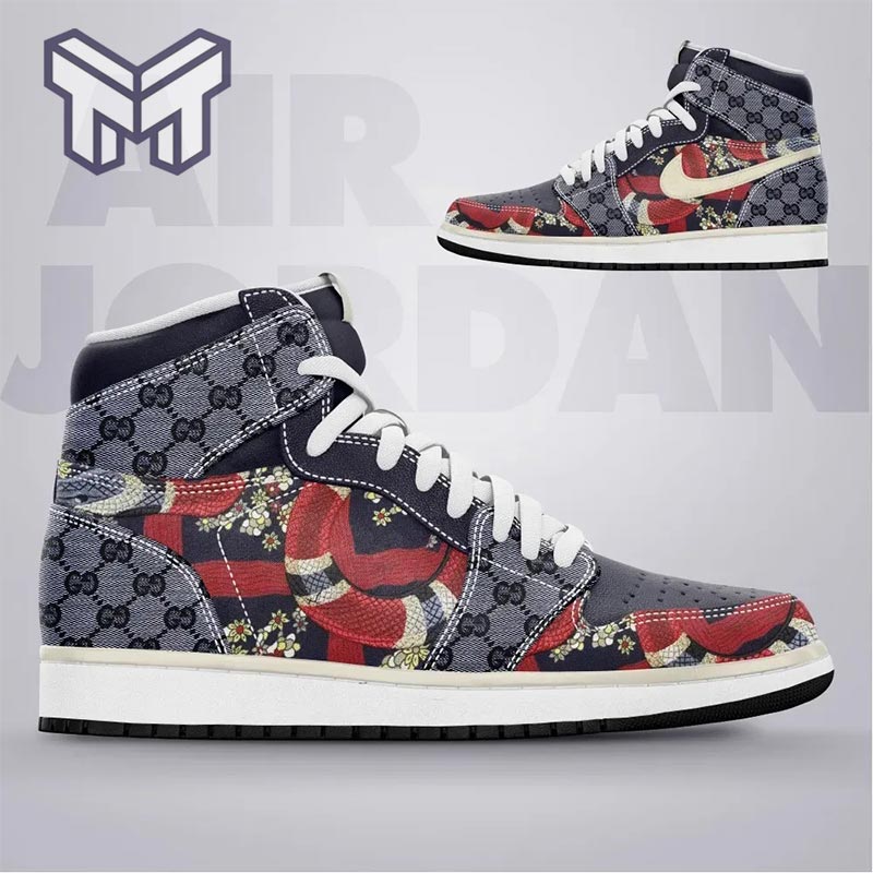 JWFancy Gucci AJ1 High Sneakers Shoes For Men And Women