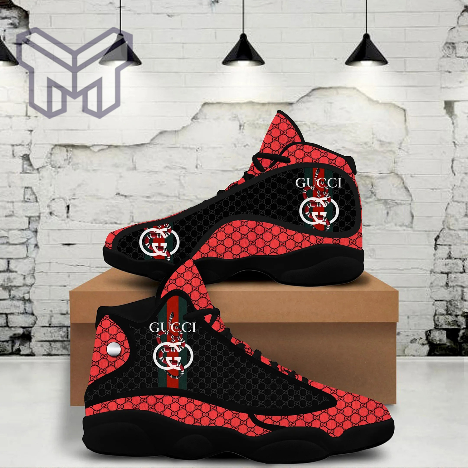 JWFancy Gucci AJ13 Sneakers Shoes For Men And Women