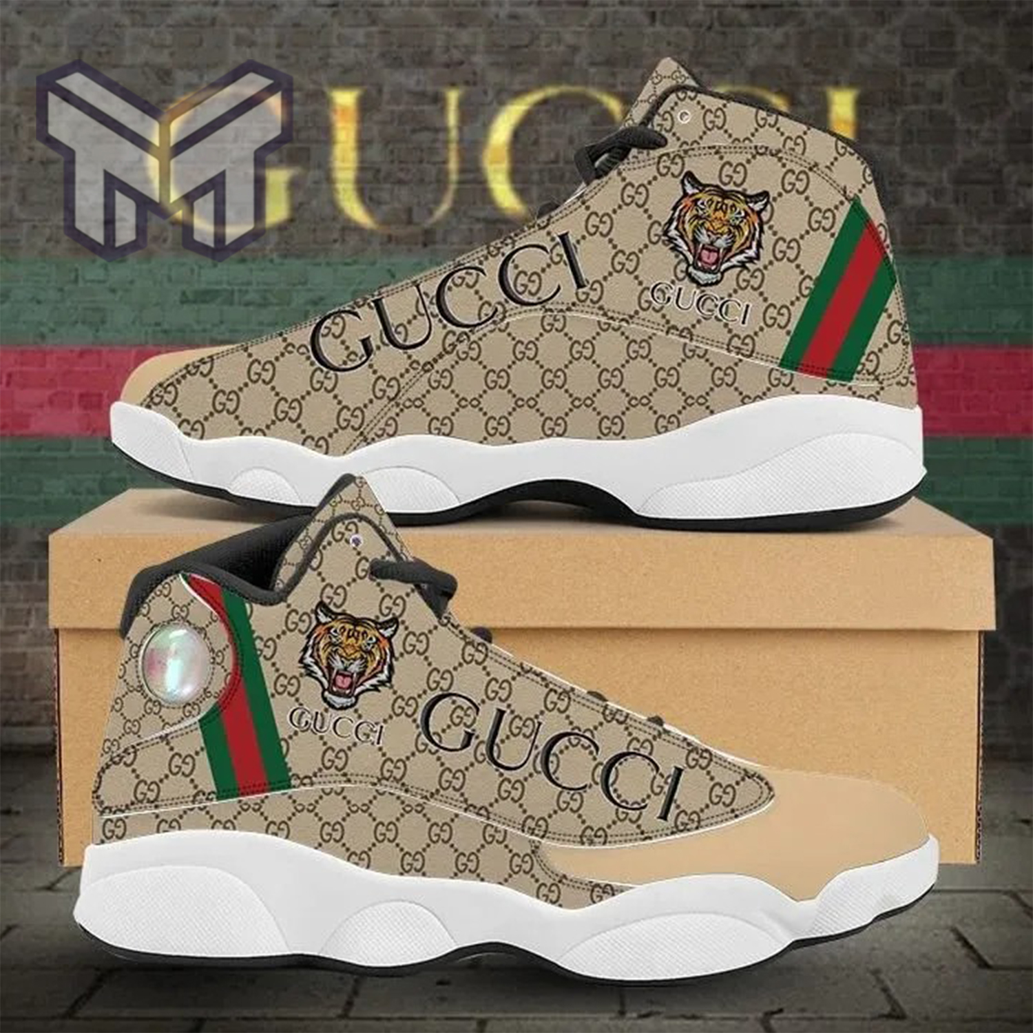 JWFancy Gucci AJ13 Sneakers Shoes For Men And Women