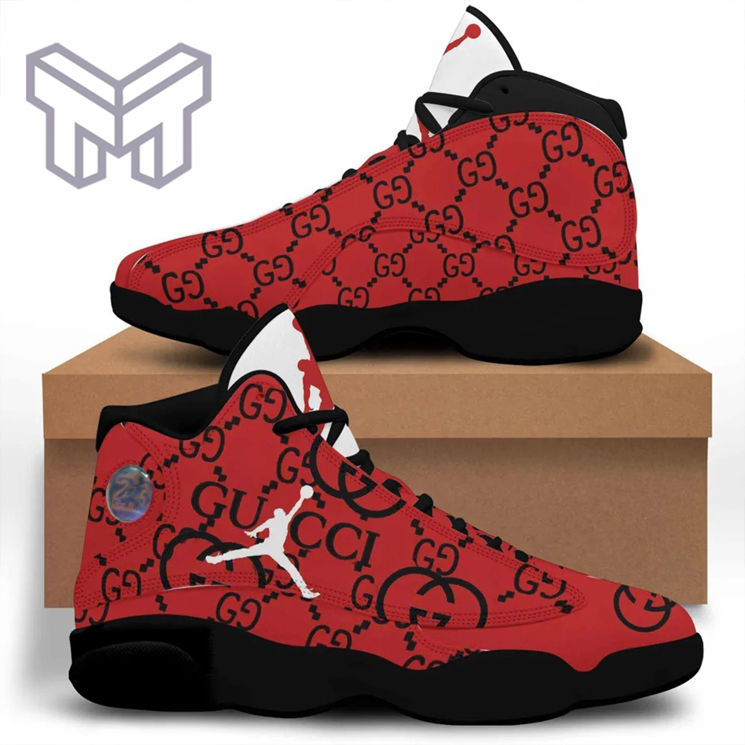 JWFancy Gucci AJ13 Sneakers Shoes For Men And Women