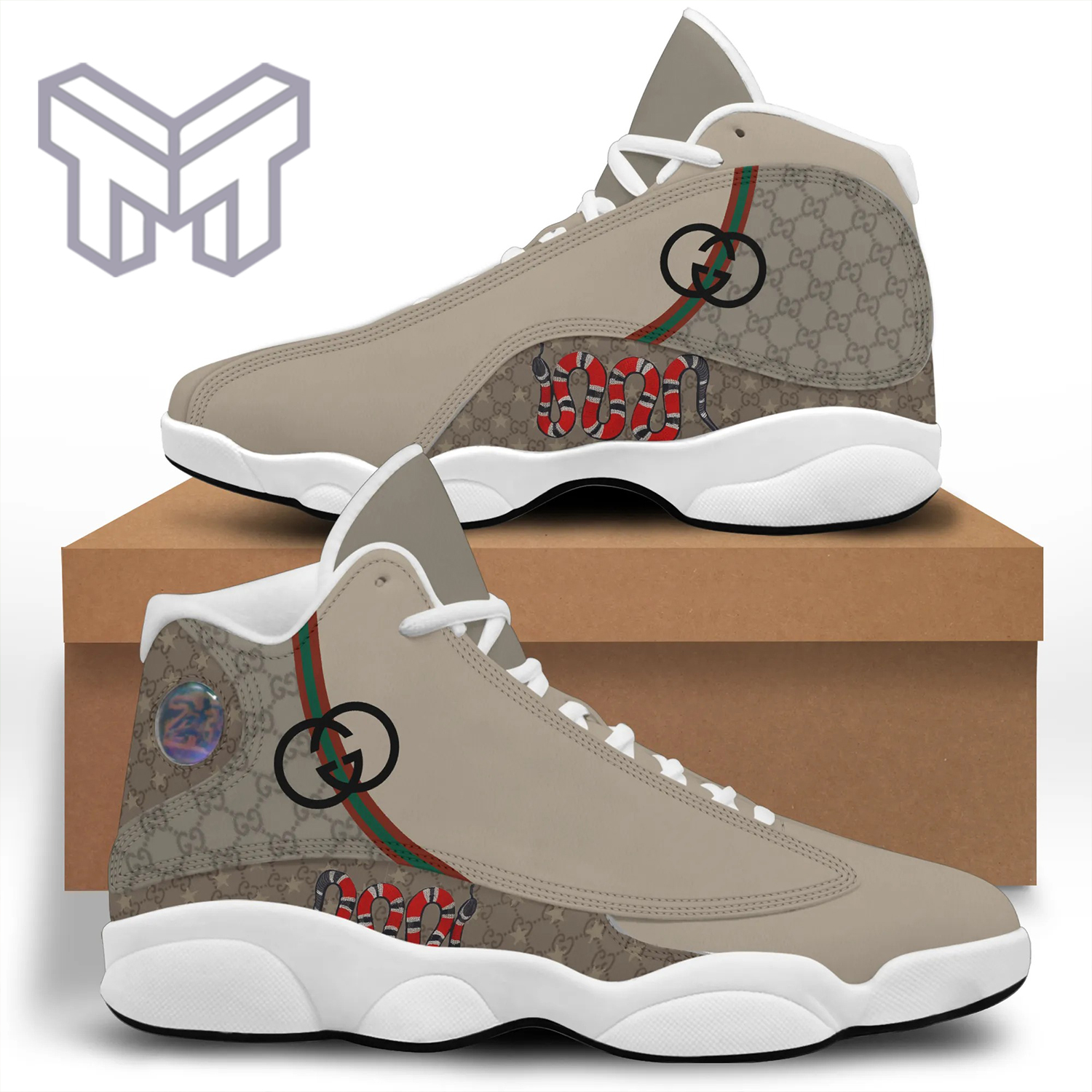 JWFancy Gucci AJ13 Sneakers Shoes For Men And Women
