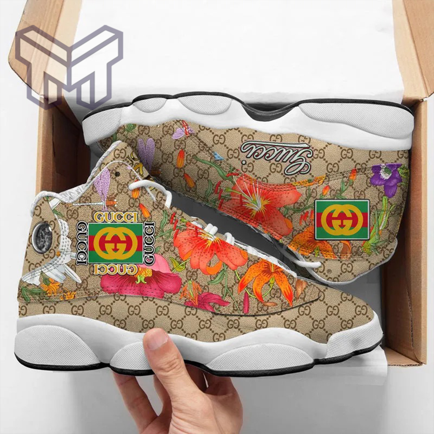 JWFancy Gucci AJ13 Sneakers Shoes For Men And Women