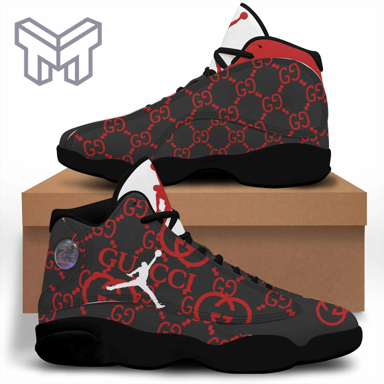 JWFancy Gucci AJ13 Sneakers Shoes For Men And Women
