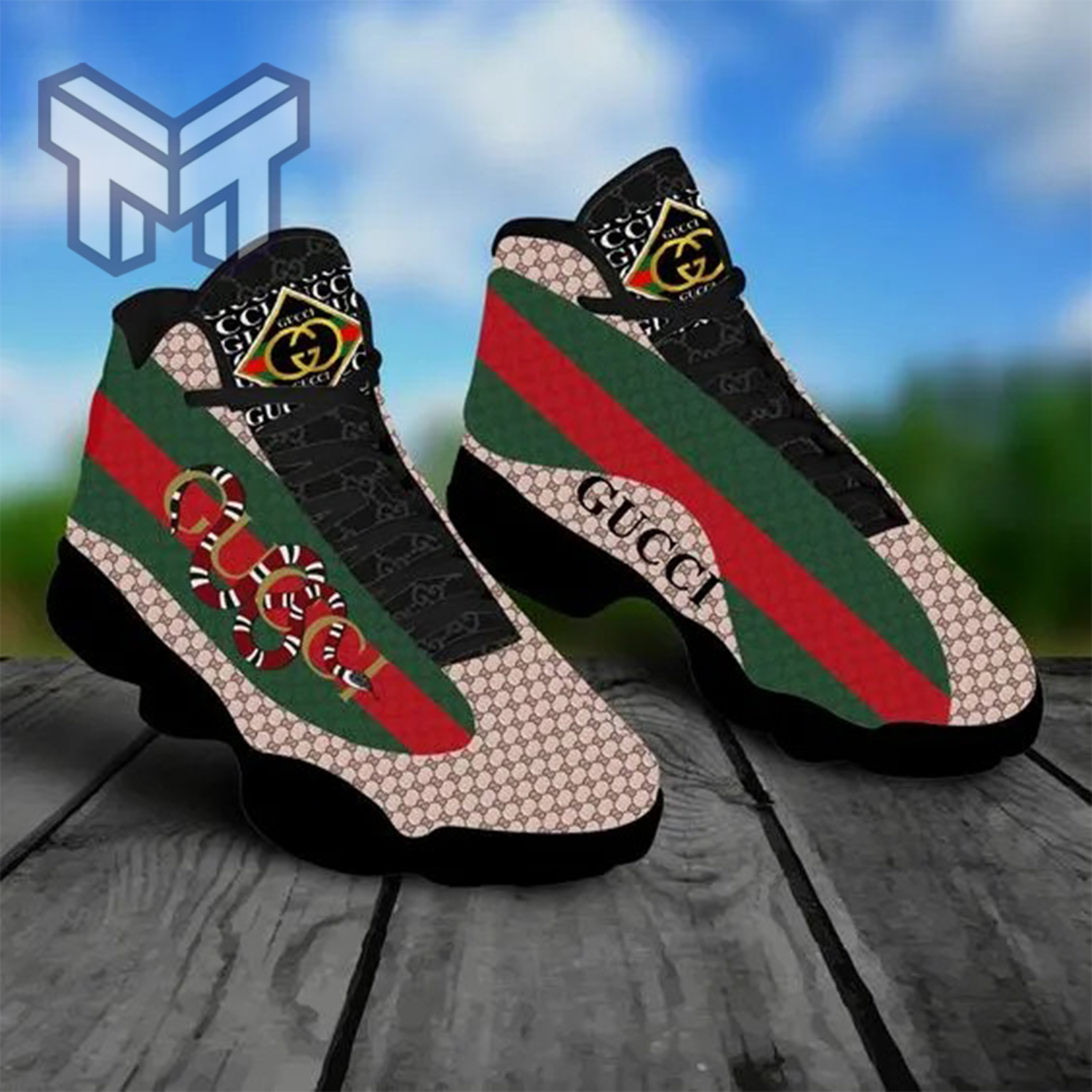 JWFancy Gucci AJ13 Sneakers Shoes For Men And Women