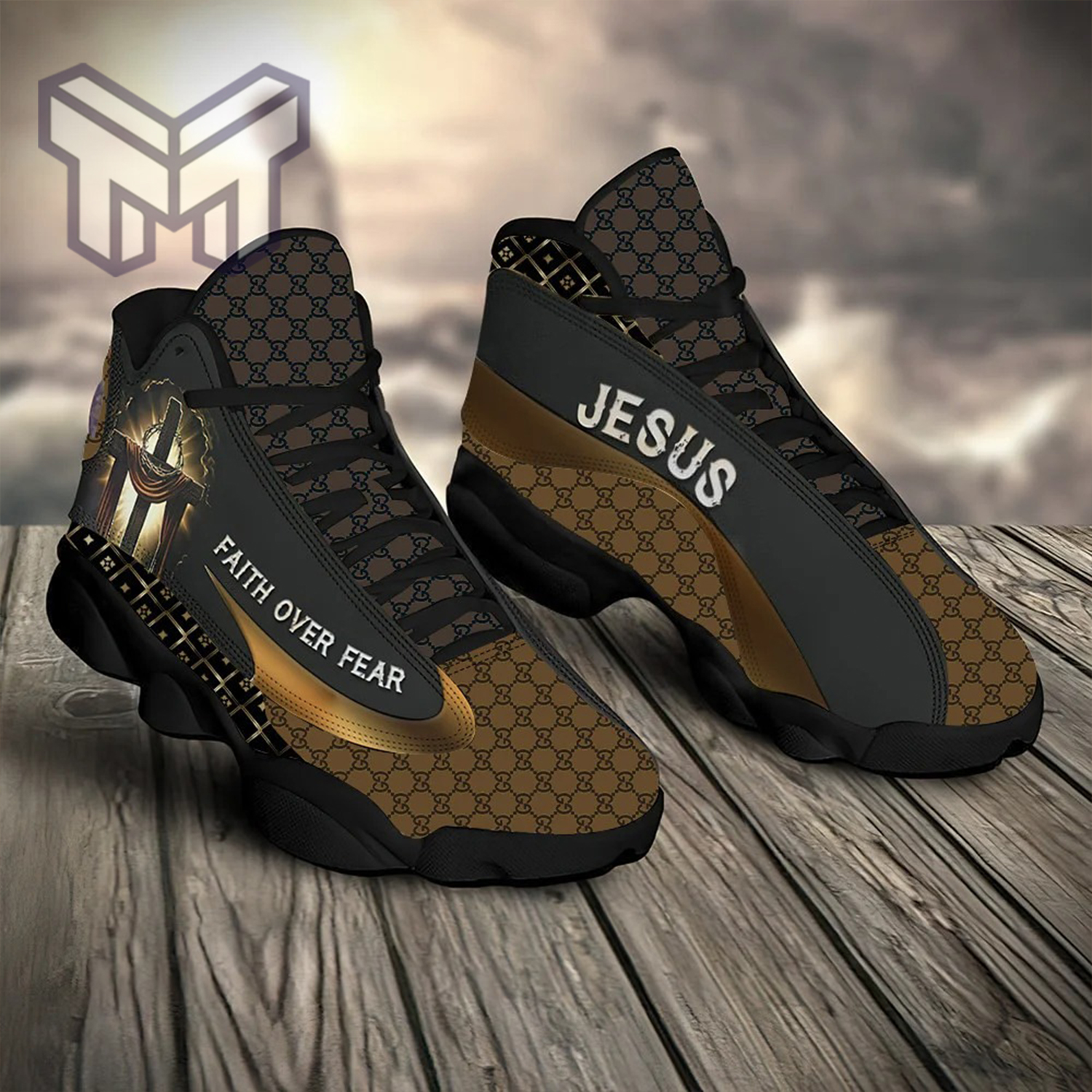 JWFancy Gucci AJ13 Sneakers Shoes For Men And Women