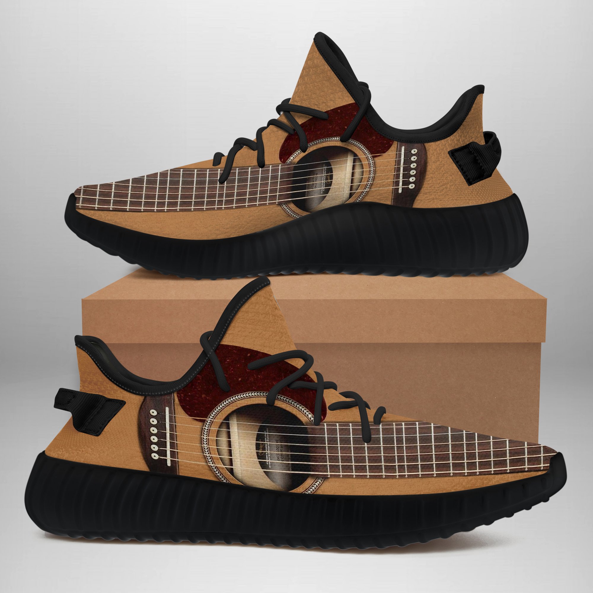 JWFancy GUITAR Yeezy Boost Shoes For Men And Women