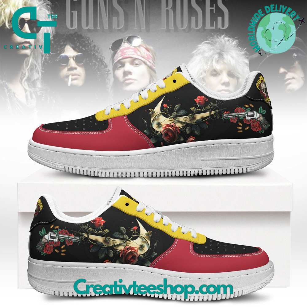 JWFancy Guns n Roses Air Low-Top Sneakers Shoes For Men And Women