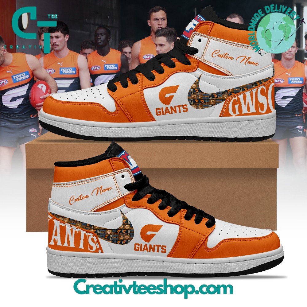 JWFancy GWS Giants AJ1 High Sneakers Shoes For Men And Women