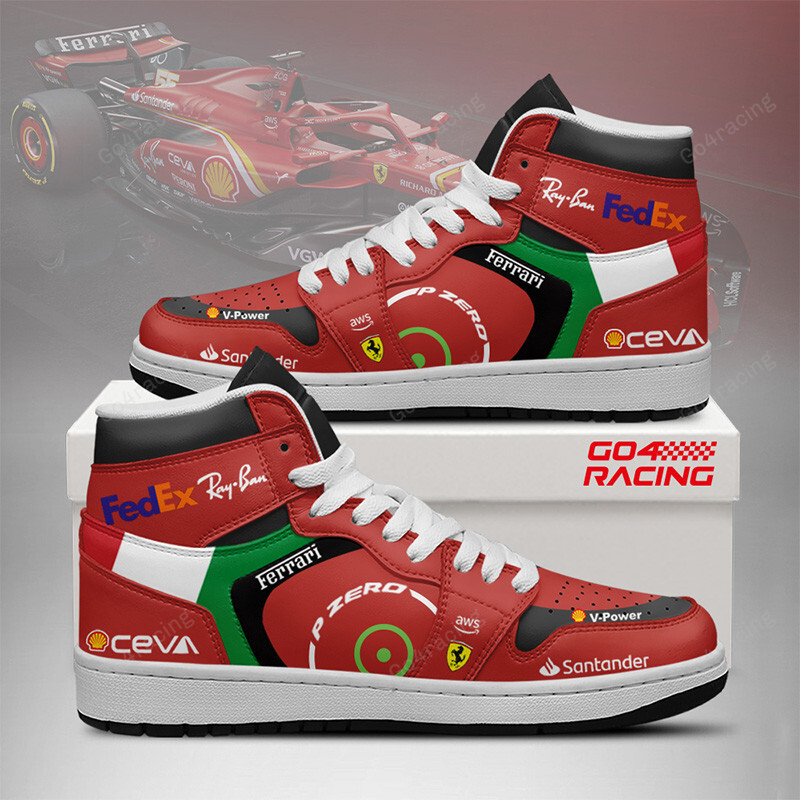 JWFancy Haas Formula AJ1 High Sneakers Shoes For Men And Women