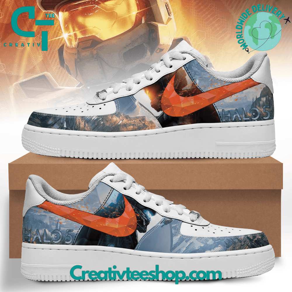 JWFancy Halo 5: Guardians Air Low-Top Sneakers Shoes For Men And Women