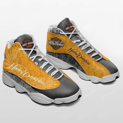 JWFancy Harley Davidson AJ13 Sneakers Shoes For Men And Women