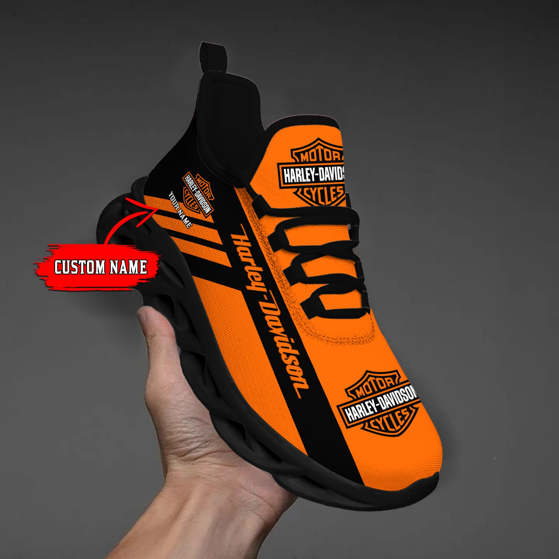 JWFancy Harley Davidson Max Soul Shoes Sneakers For Men And Women