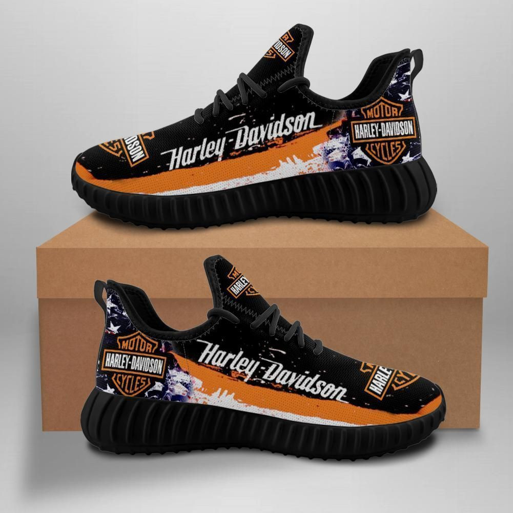JWFancy Harley Davidson Reze Sneakers Shoes For Men And Women