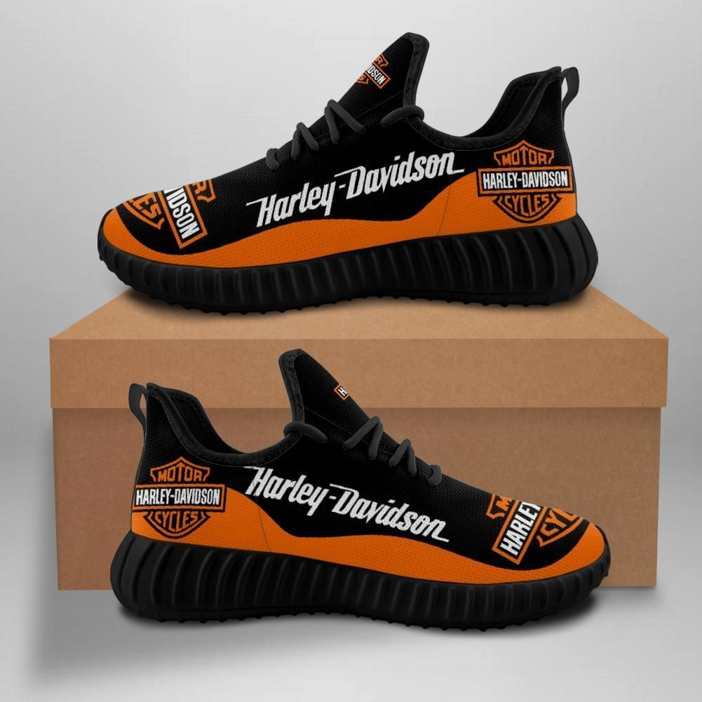 JWFancy Harley Davidson Reze Sneakers Shoes For Men And Women