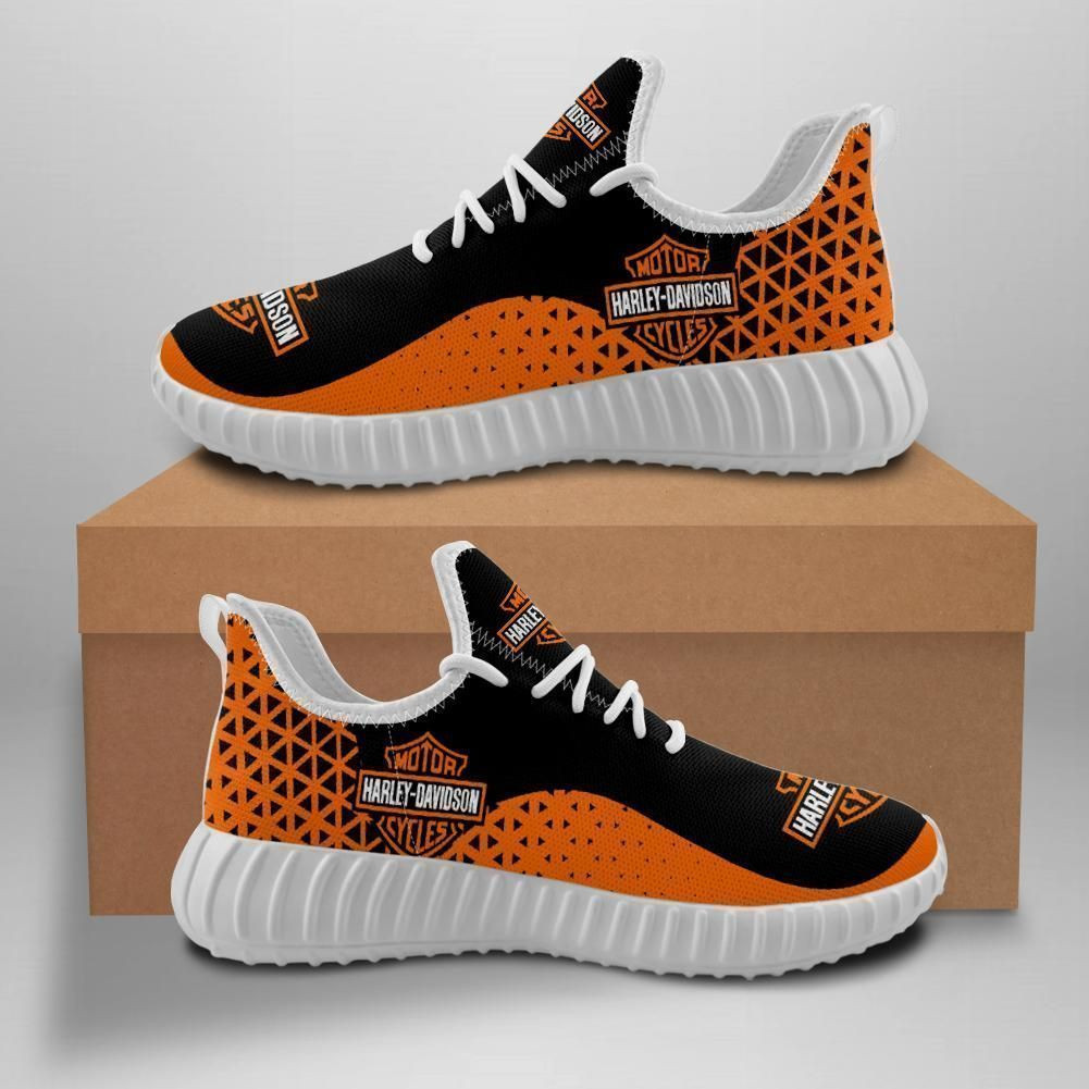JWFancy Harley Davidson Reze Sneakers Shoes For Men And Women