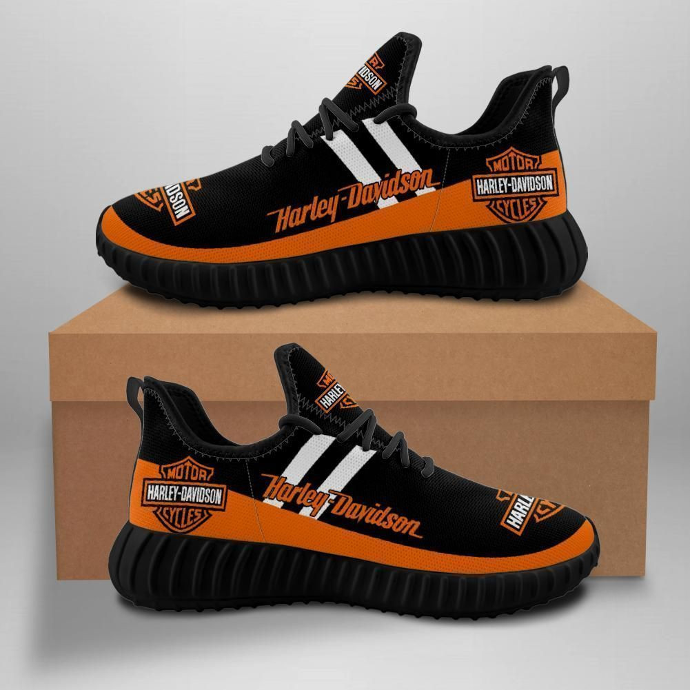 JWFancy Harley Davidson Reze Sneakers Shoes For Men And Women