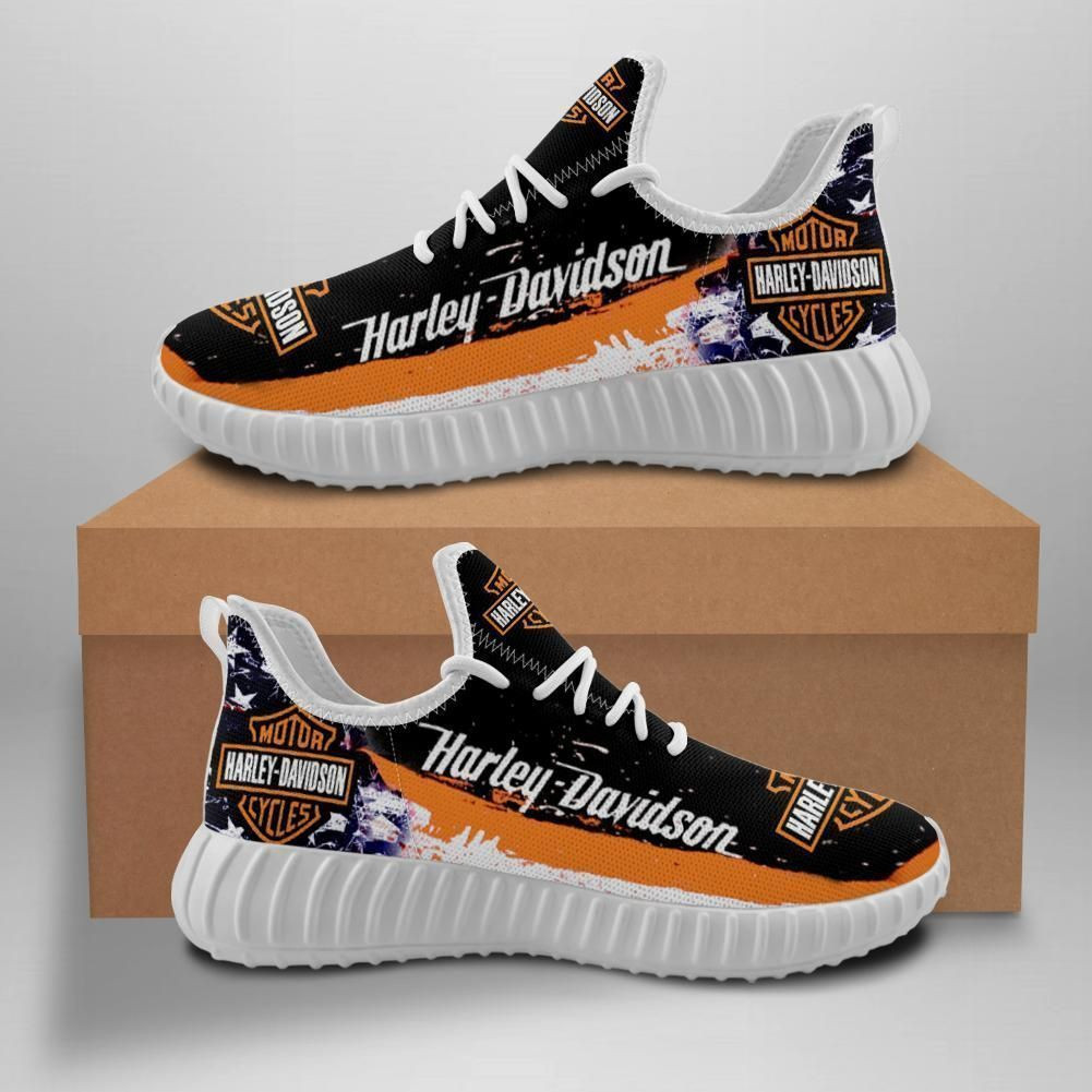 JWFancy Harley Davidson Reze Sneakers Shoes For Men And Women