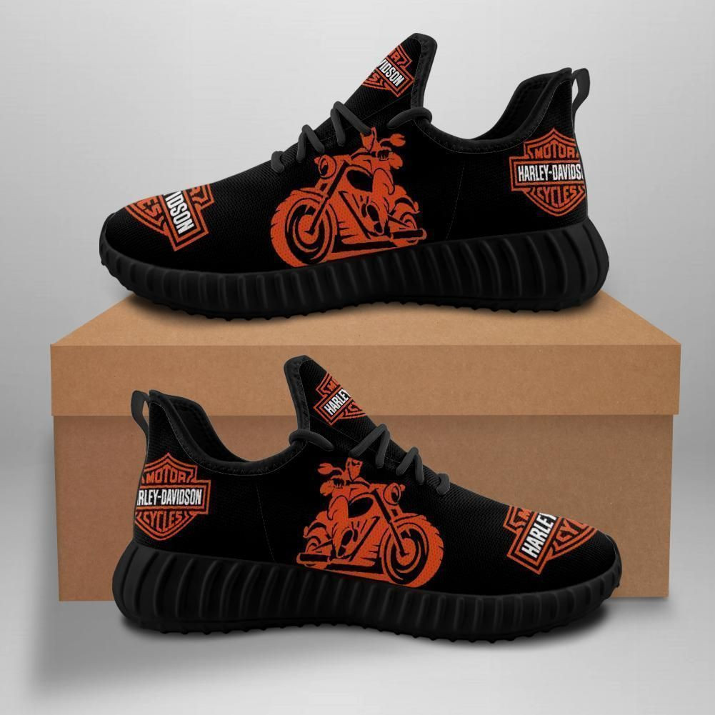 JWFancy Harley Davidson Reze Sneakers Shoes For Men And Women