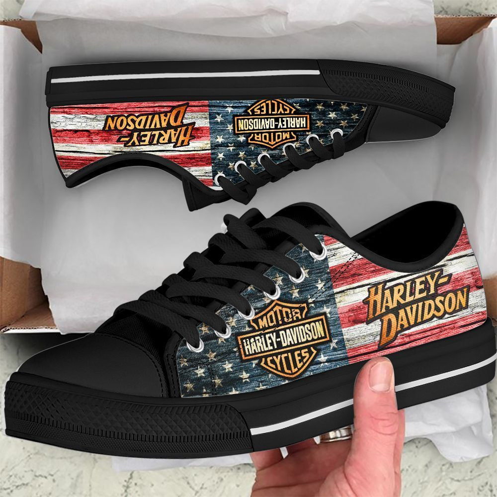 JWFancy Harley Davidson Skate Stan Shoes Sneakes For Men And Women